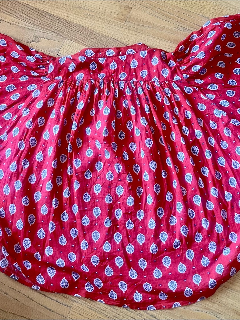 Women's Anthropologie Pamela Blouse Sz m - Picture 6 of 9